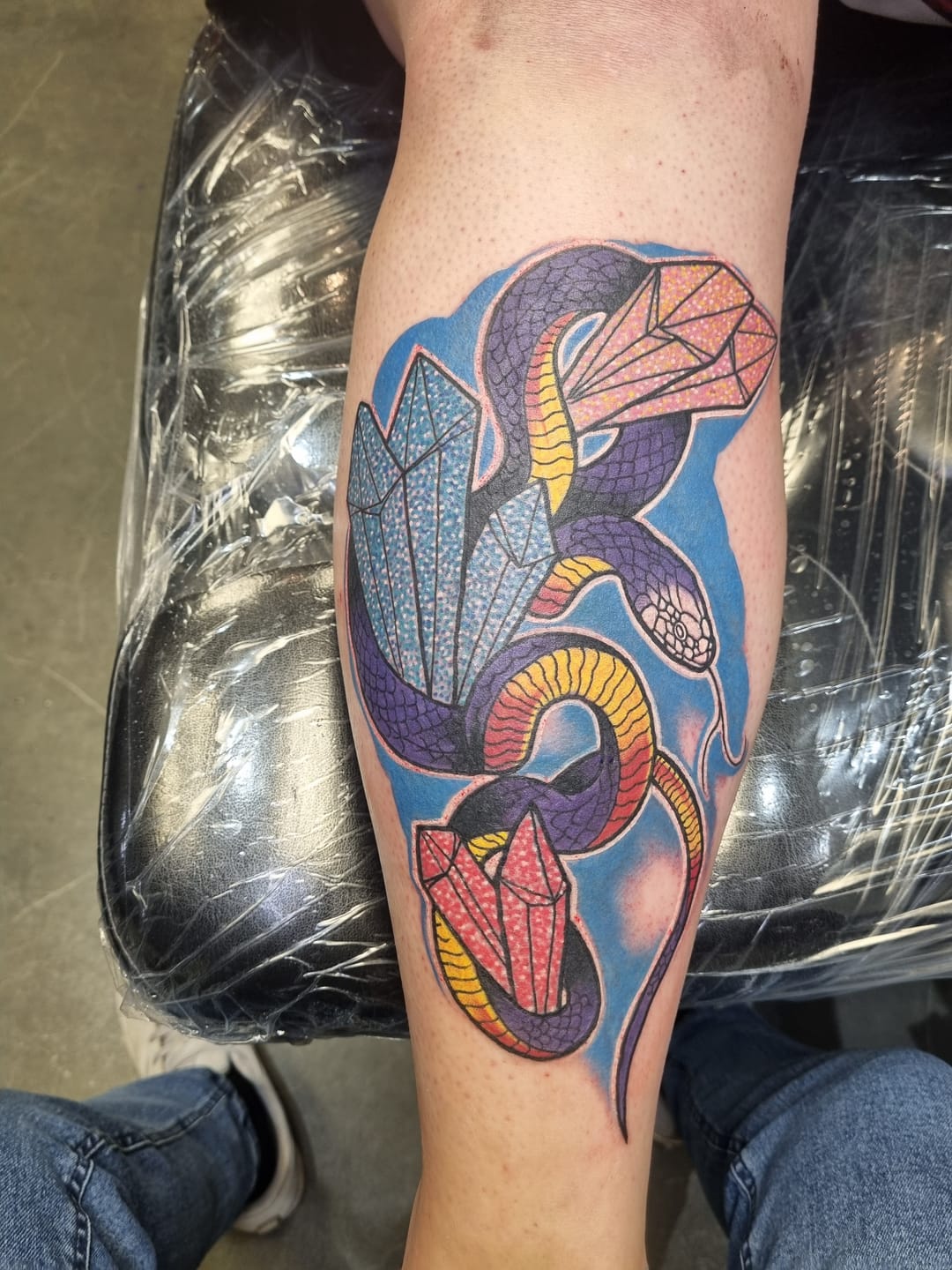 Customer photo review of Signature Tattoo Numbing Cream
