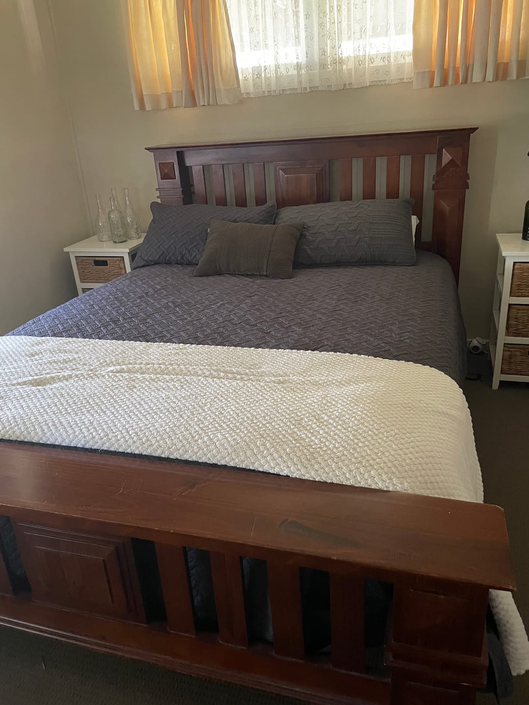 Customer photo review of Queen Size Mattress Black Bamboo Charcoal Fiber 35cm
