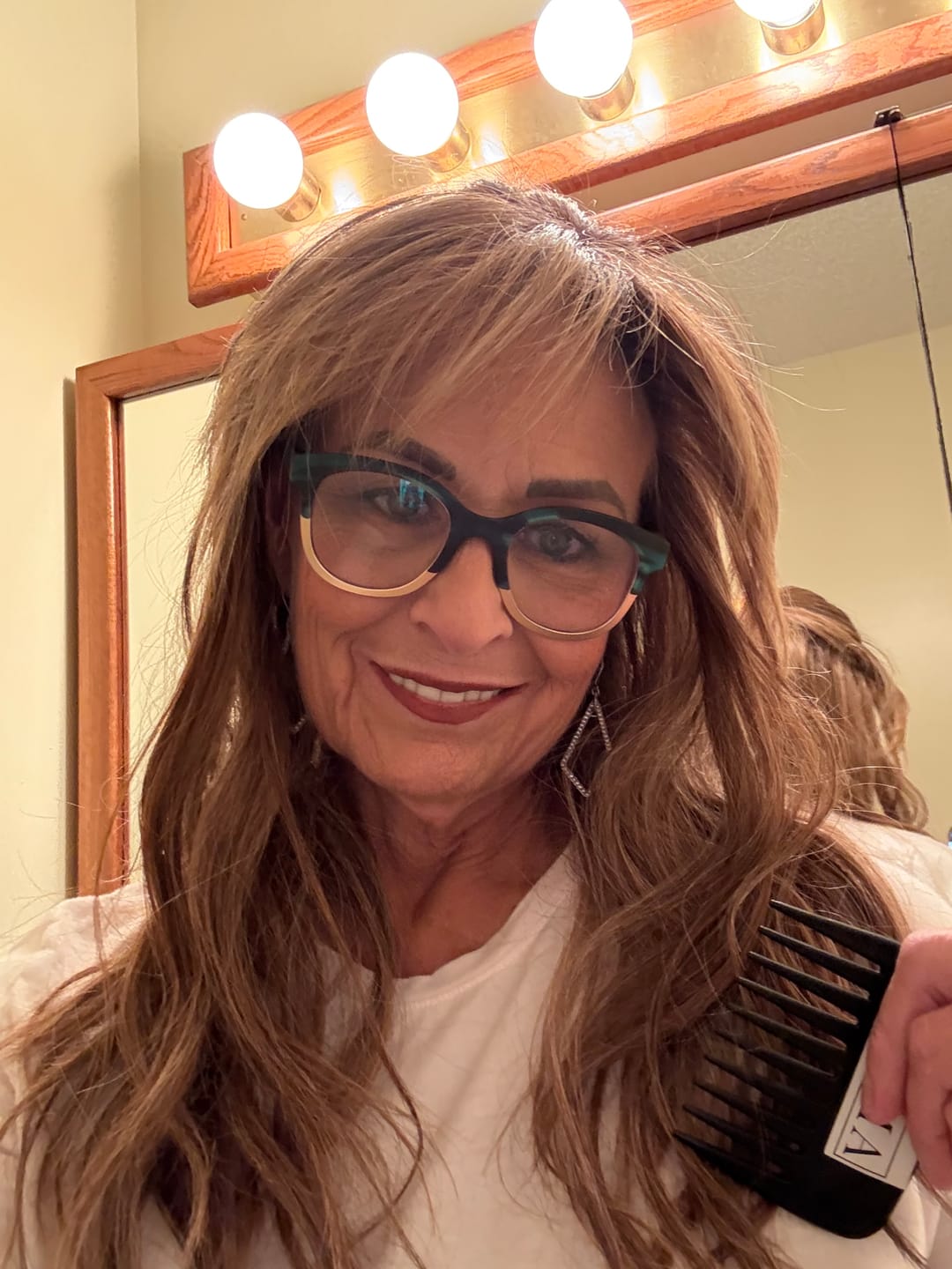 Customer photo review of Wide Tooth Comb