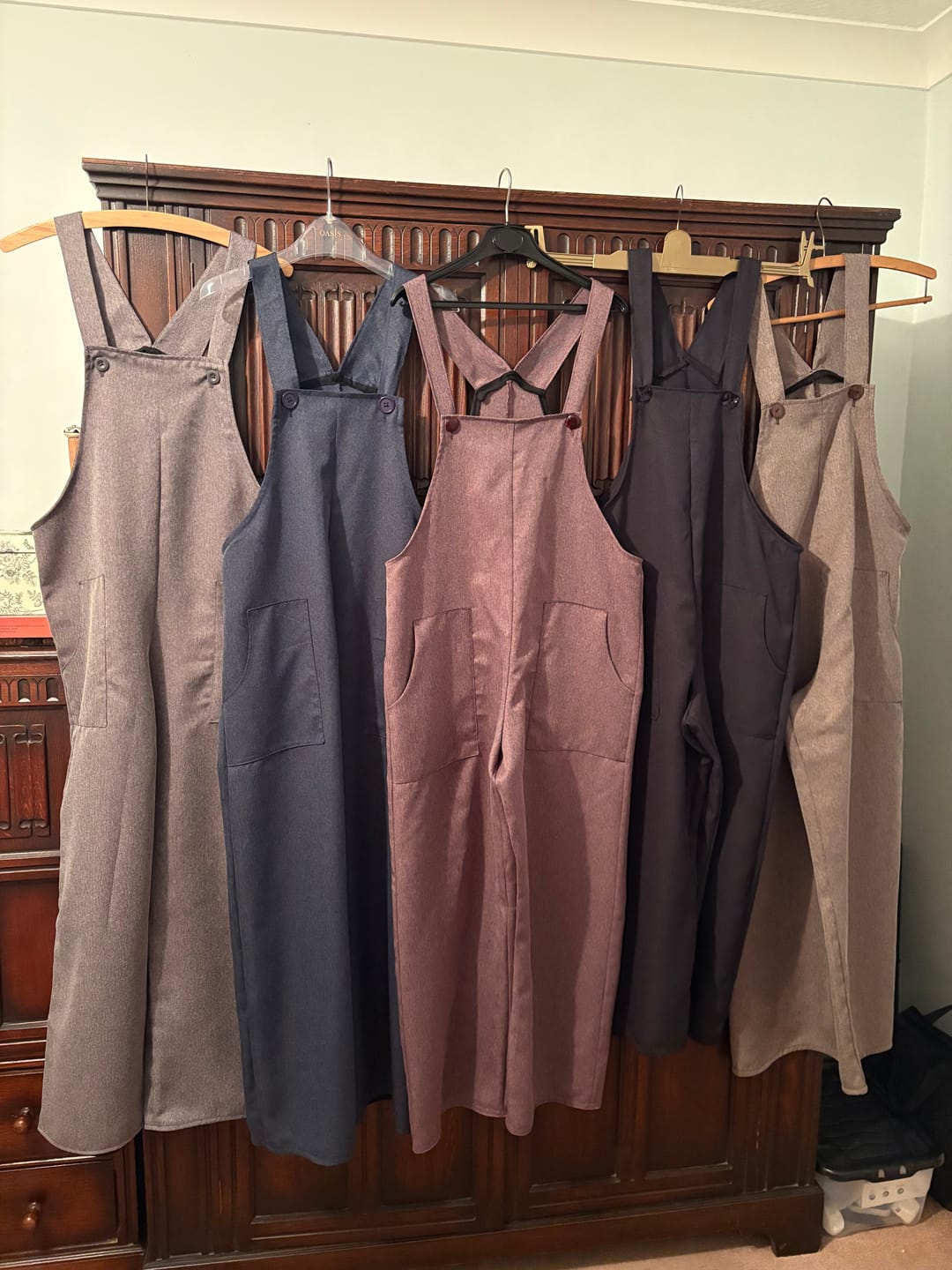 Customer photo review of Muted Herringbone Suiting Fabric