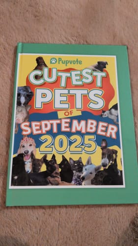 Customer photo review of Meet the Cutest Pets of Pupvote in the 2025 Photobook