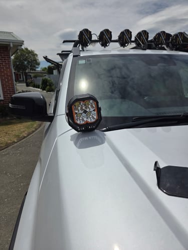 Customer photo review of ZBAD1 - Universal Rail Clamps