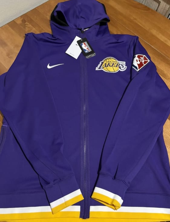 Customer photo review of Hoop Armour™ Los Angeles Lakers Performance Warm-Up Jacket