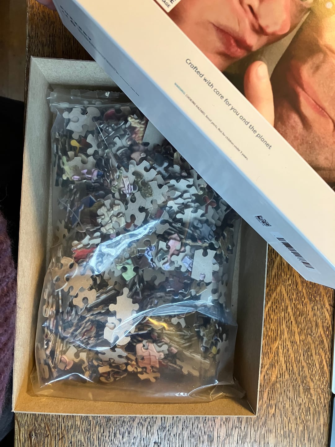 Customer photo review of Custom jigsaw puzzle