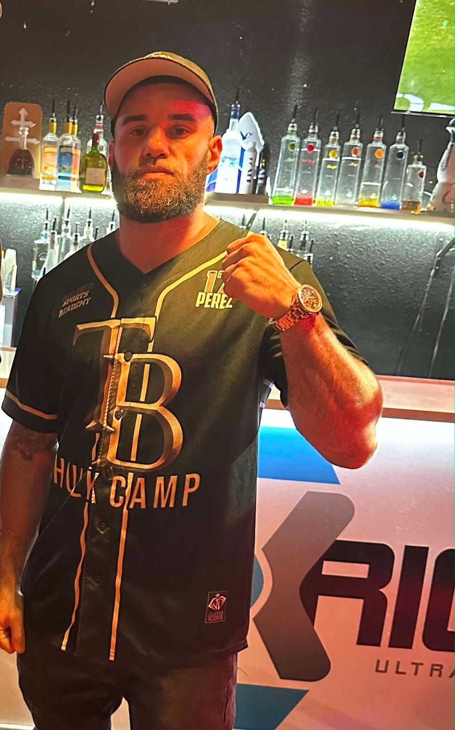 Customer photo review of Tampa Bay Hulk Camp Jersey