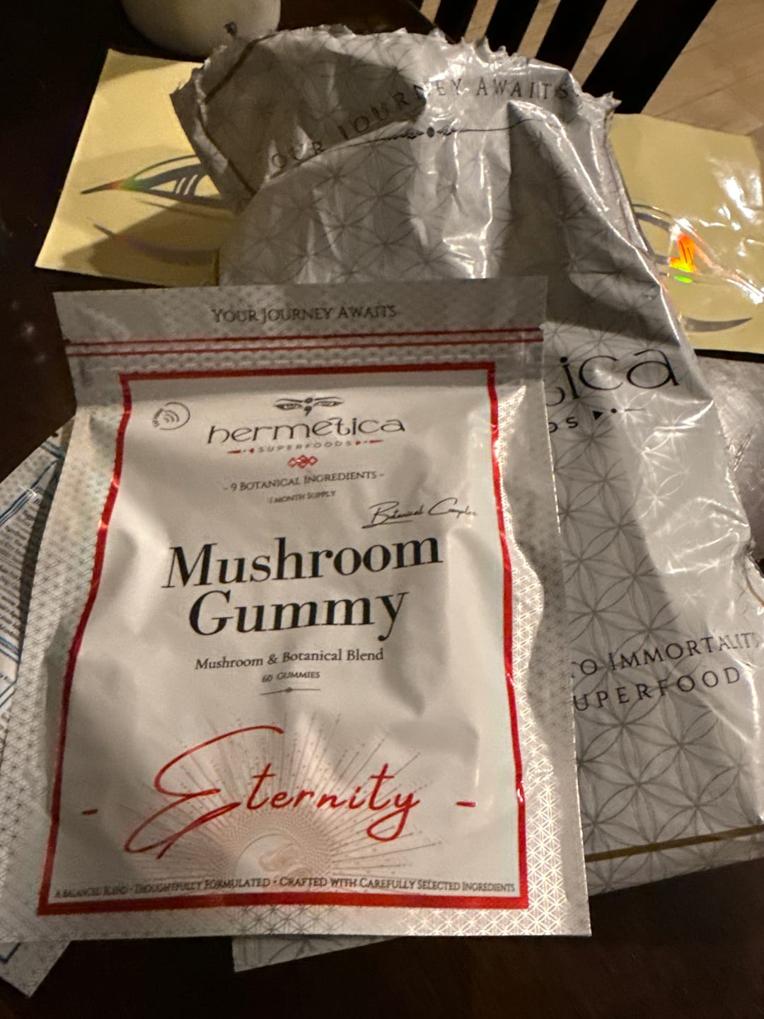 Customer photo review of Eternity Mushroom Gummy