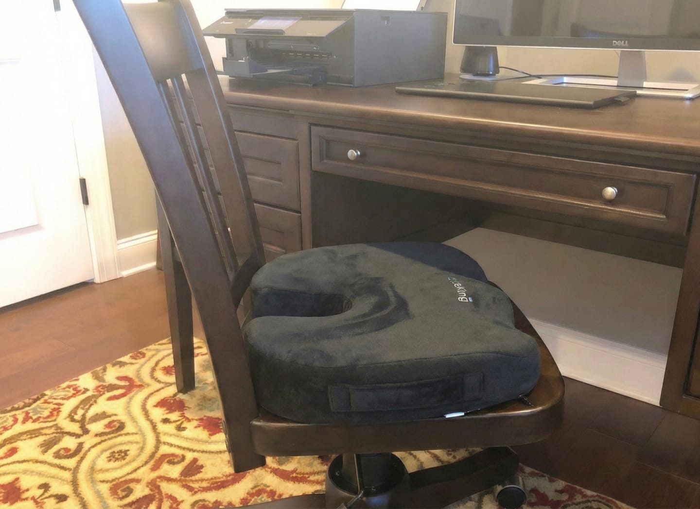 Customer photo review of Royal Gel Seat Cushion