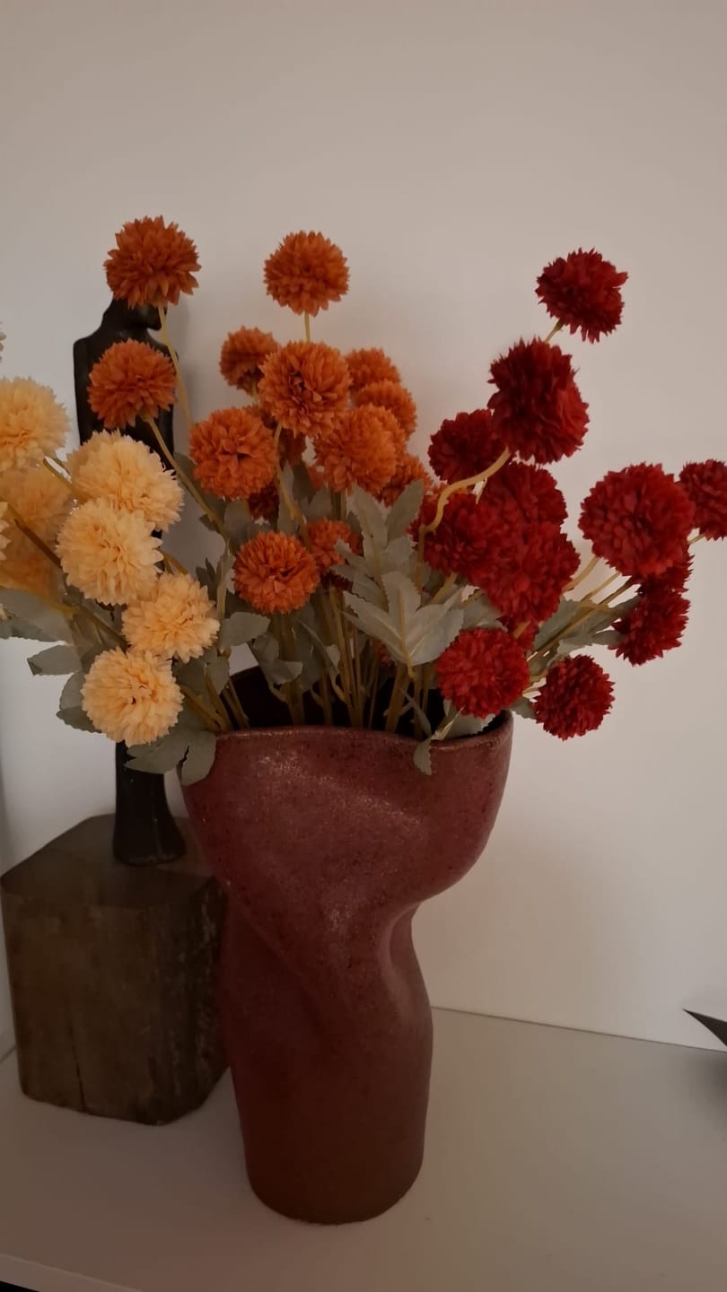 Customer photo review of Zijden Kiku Bloemen - Mix