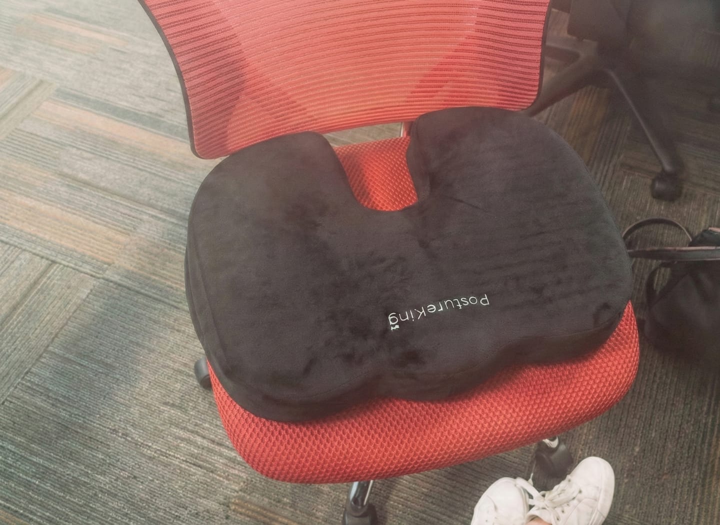 Customer photo review of Royal Gel Seat Cushion