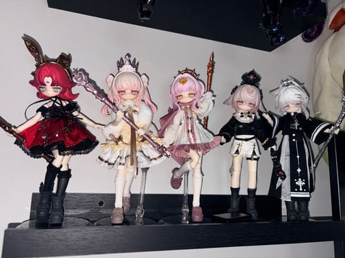 Customer photo review of Lunar Lore Series 1/8 Action Figure BJD Blind Box