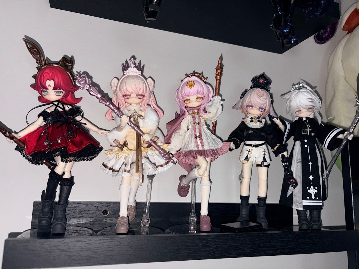 Customer photo review of Lunar Lore Series 1/8 Action Figure BJD Blind Box