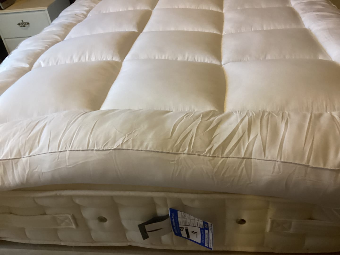 Customer photo review of CloudTopper™ Luxury Thick Mattress Topper