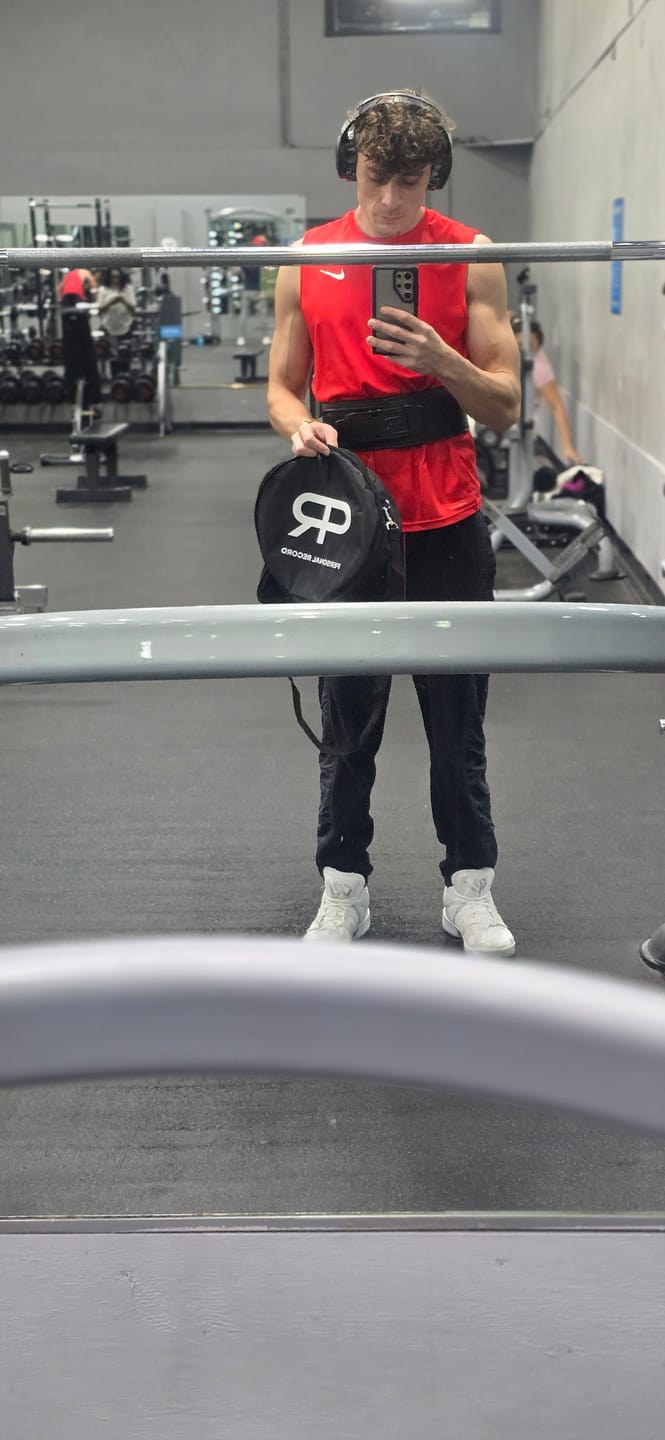 Customer photo review of PR Lifestyle Ratchet Lever Belt