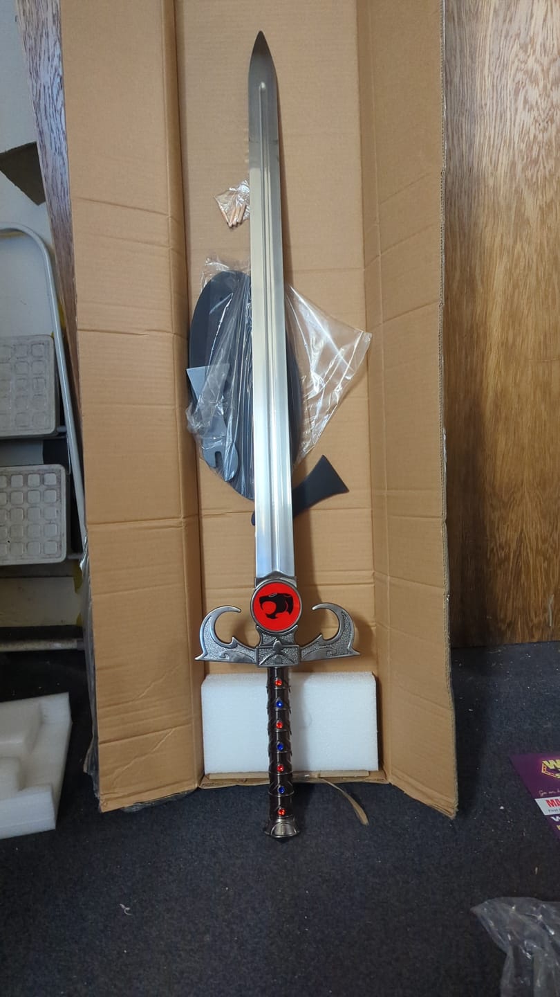 Customer photo review of Thundercats - Deluxe Sword Of Omens