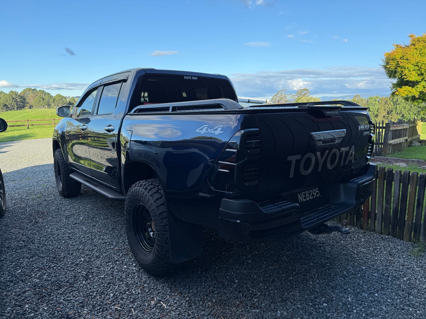 Customer photo review of Aftermarket LED Tail Lights for Toyota Hilux N80 (2016-2025)