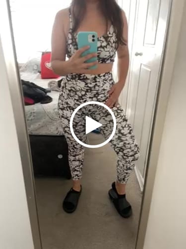 Customer video review of Legging 7/8 Eco Flore Alba
