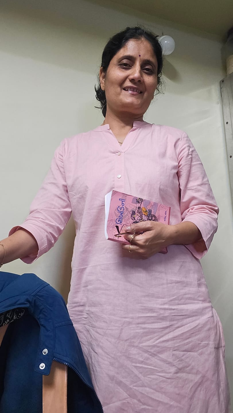 Customer photo review of Women Salmon Pink Airy Linen Long Kurta