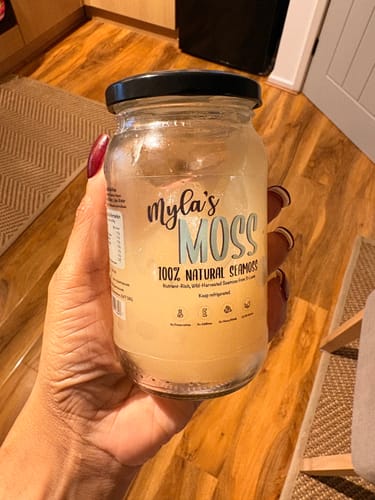 Customer photo review of Seamoss Gel (340ml)