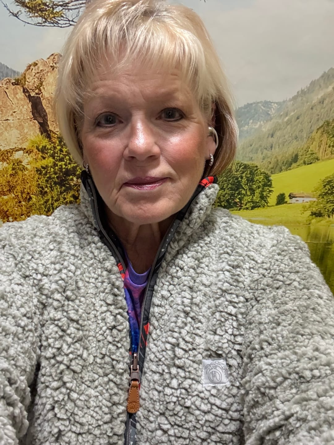 Customer photo review of Reversible Sherpa Full Zip