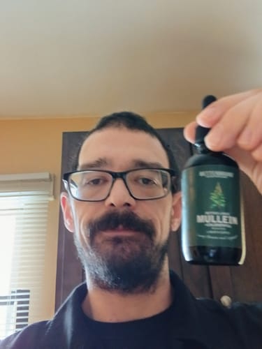 Customer photo review of Mullein Tincture
