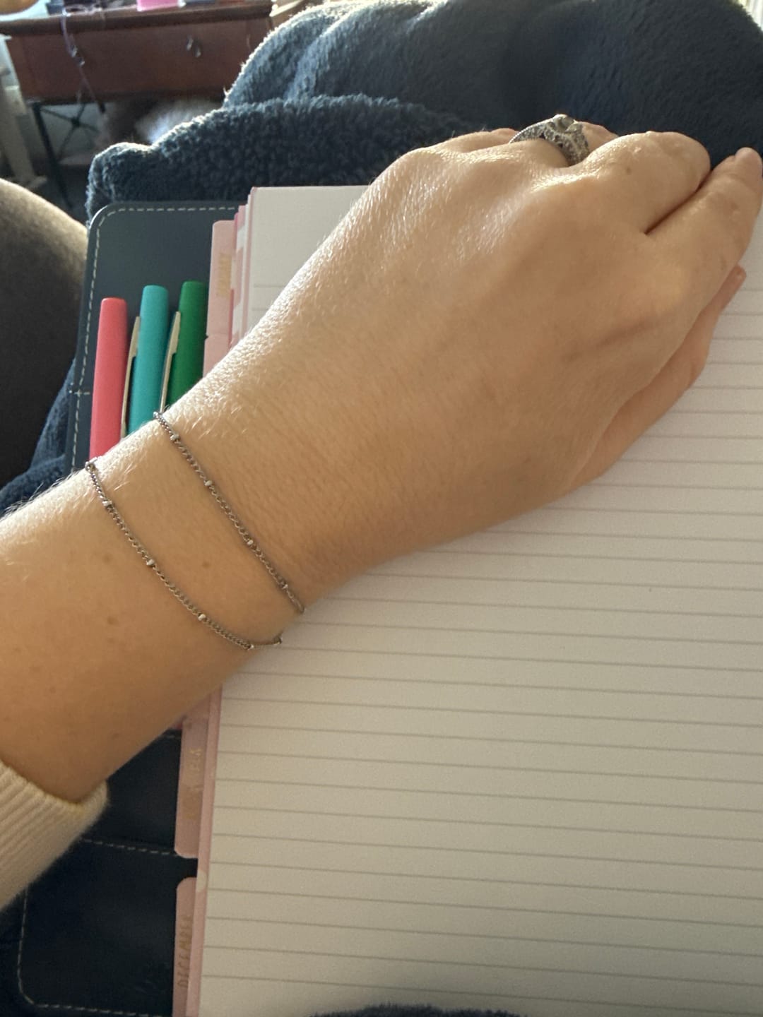 Customer photo review of Coastline Layers Bracelet