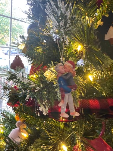 Customer photo review of Christmas Gifts For Husband And Wife - Personalized Acrylic Ornament