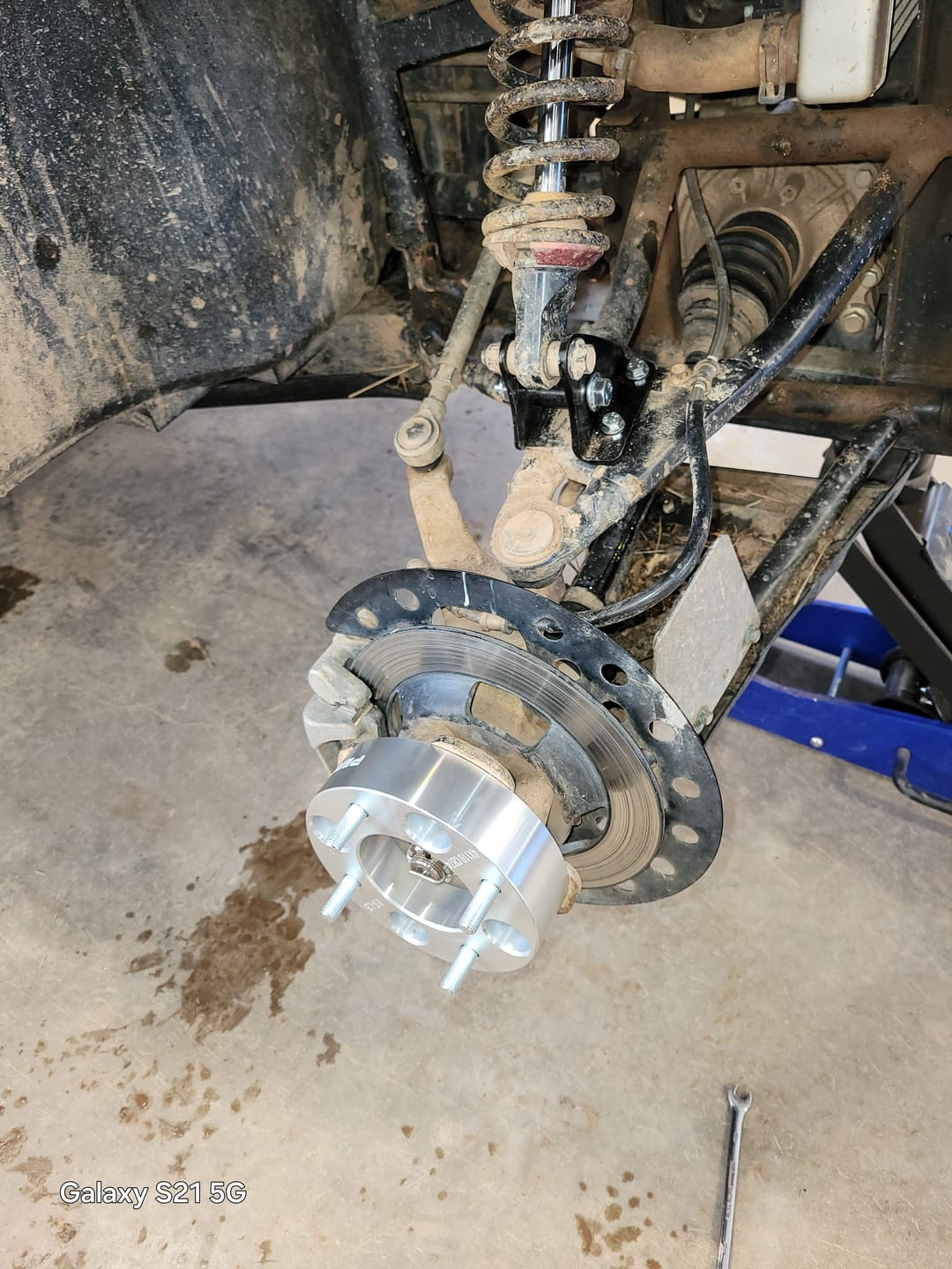 Customer photo review of CFMoto Wheel Spacers - UForce 500/800