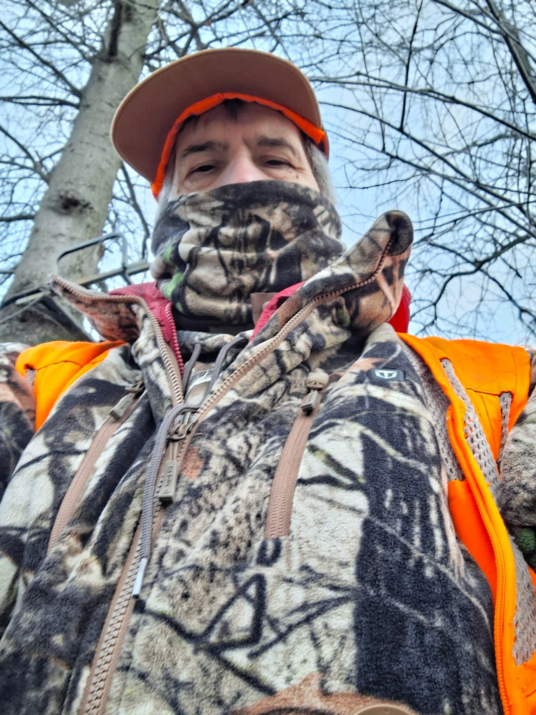 Customer photo review of FLASH SALE SilenTrace Heated Hunting Jacket (2-Piece Set)