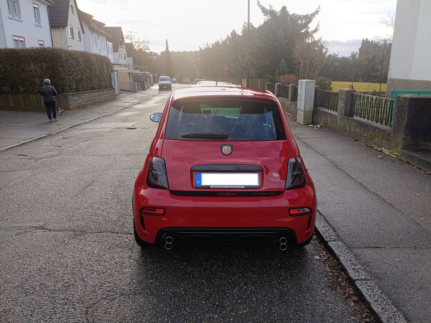 Customer photo review of Fari LED Posteriori Abarth & Fiat 500 (2008-2024)