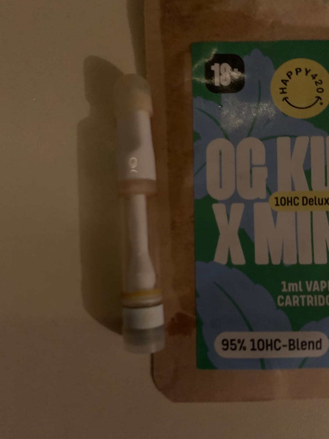 Customer photo review of 10HC Kush x Minze Vape - Power LVL 5/5