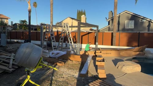 Customer photo review of FlexPatio POWER+ Motorized Pergola