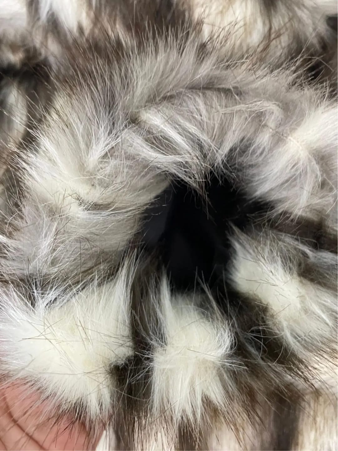 Customer photo review of Jordy Leopard Faux Fur Coat