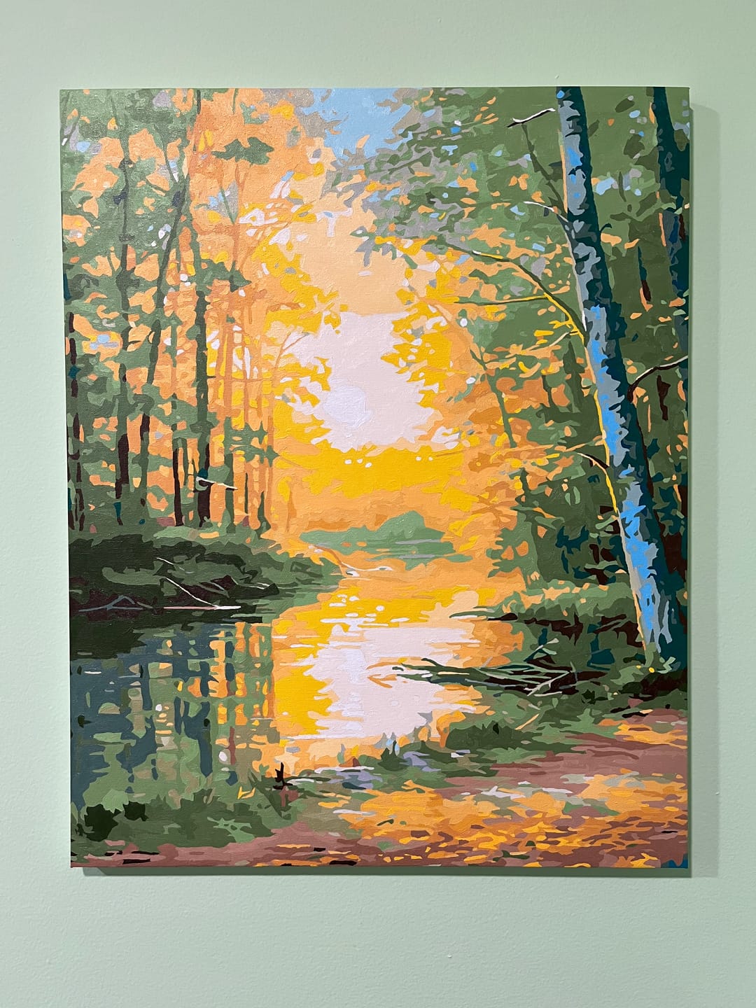Customer photo review of Autumnal Reflections