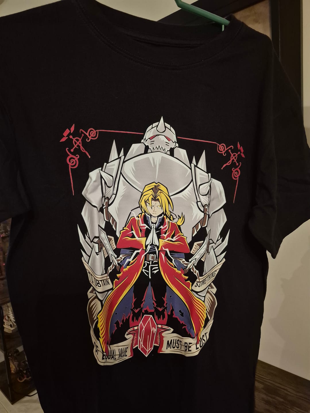 Customer photo review of Camiseta Algodon Fullmetal Alchemist Poster