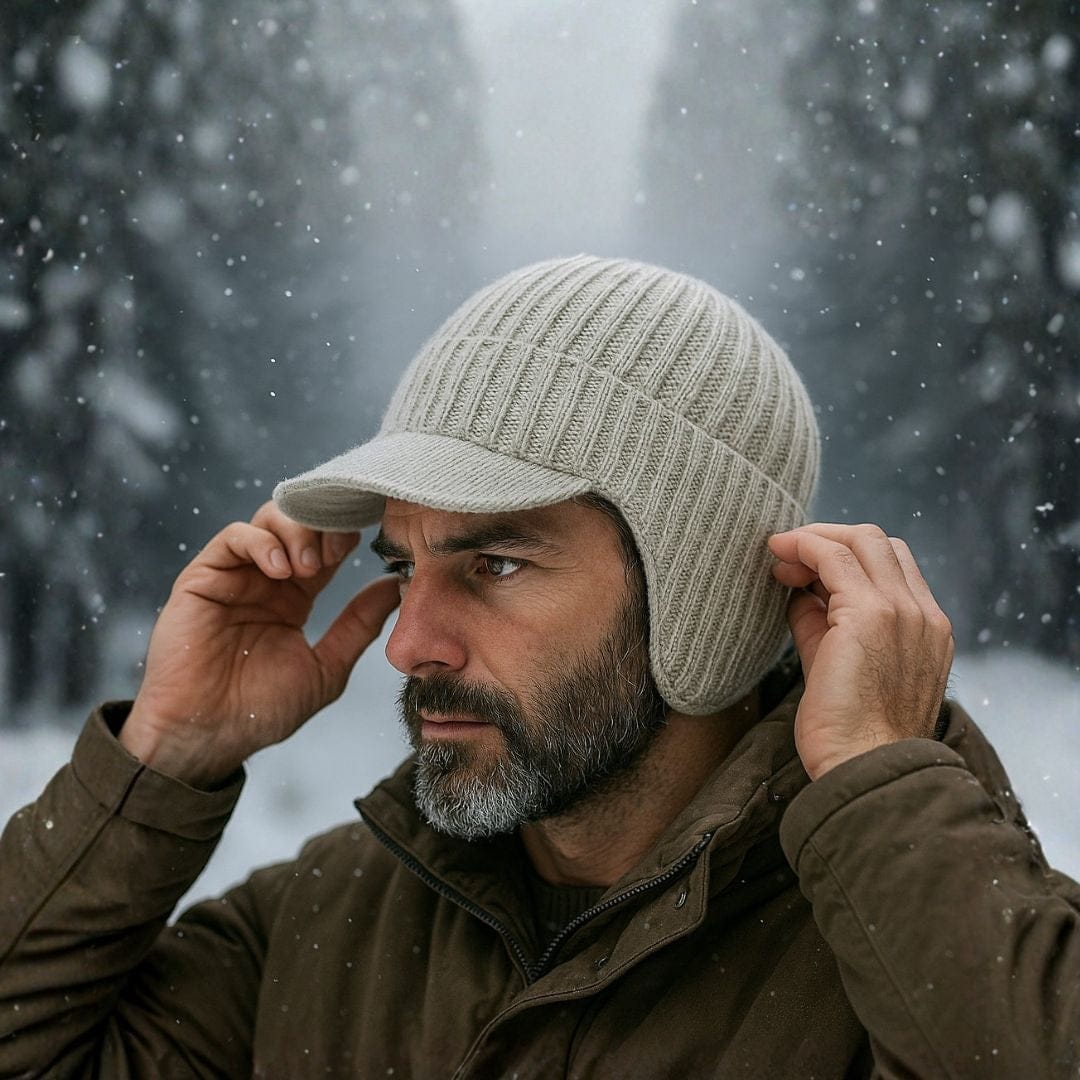 Customer photo review of Fjordwarm – Scandinavische wintermuts met oorbescherming (unisex, one size fits all)
