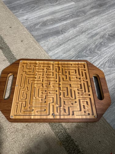 Customer photo review of August - Interactive Maze Game Builder Kit - BamX™