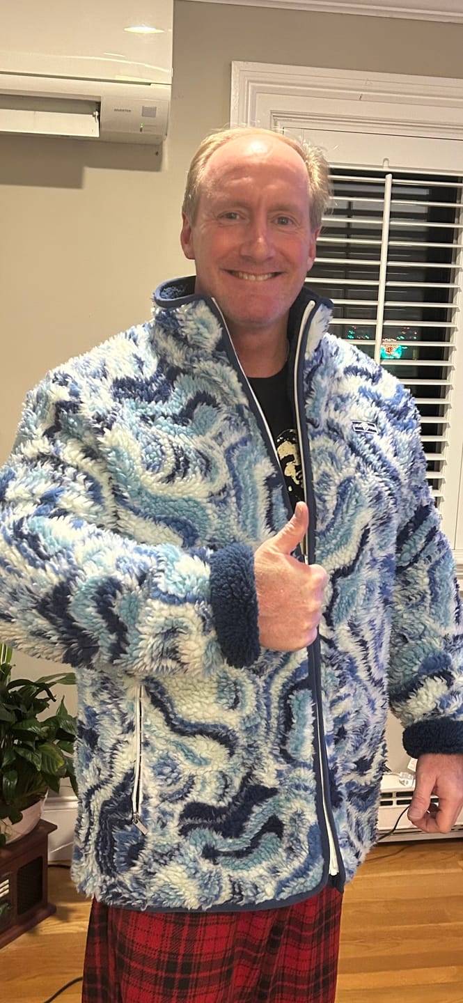 Customer photo review of Jacquard Double Sherpa Full Zip