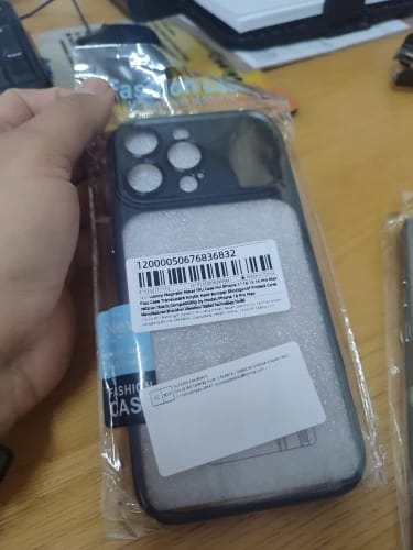 Customer photo review of LuxuryKase Crystal Clear Shockproof Protective Case | Enhanced Camera Lens Guard | Slim Design | Anti-Yellow | Hard Bumper Back Cover For iPhone