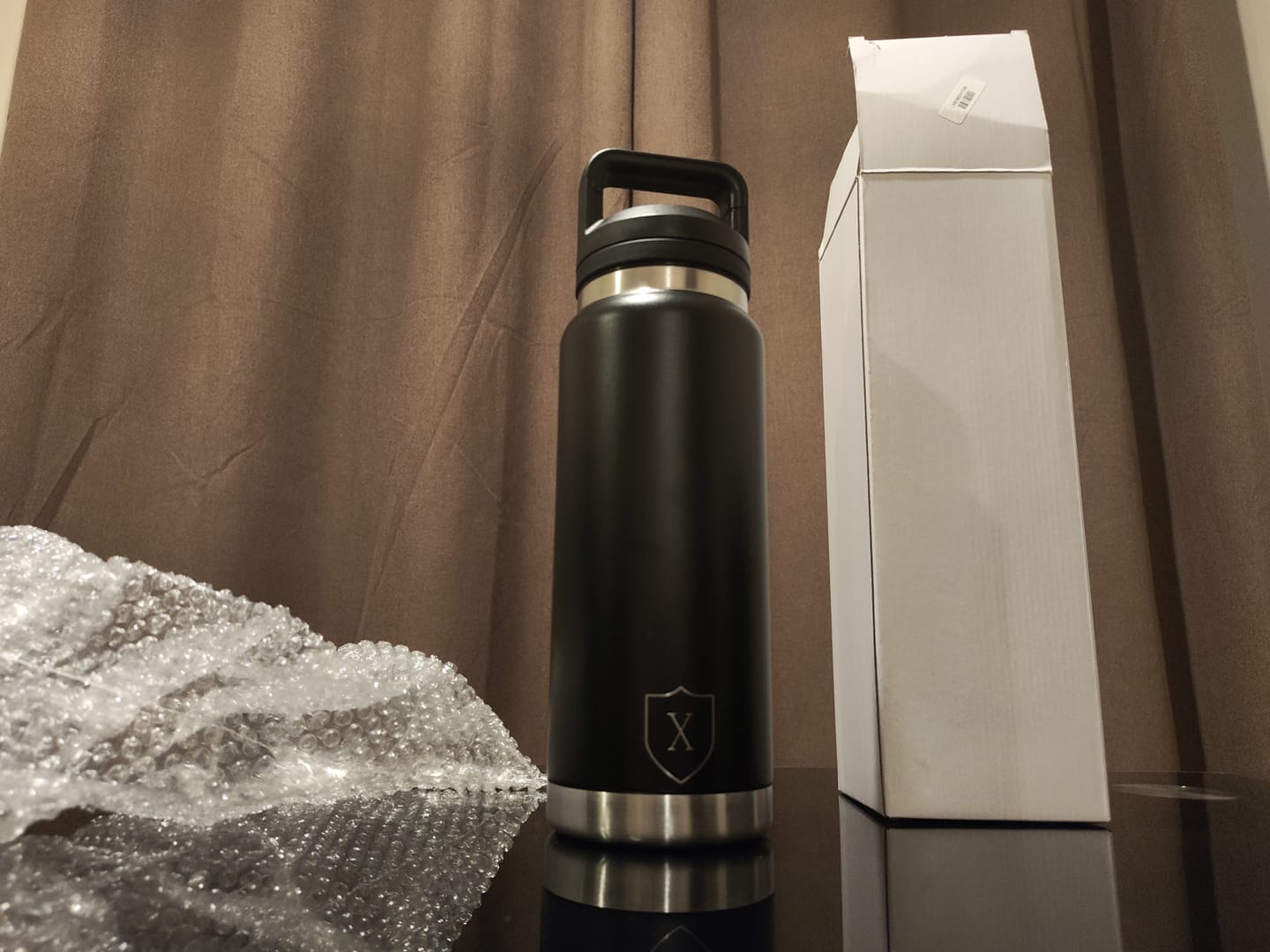 Customer photo review of Botella Térmica de Aluminio 750 ml