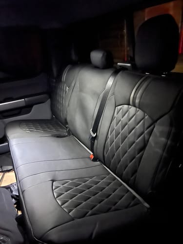 Customer photo review of Premium Custom-Fit Seat Covers