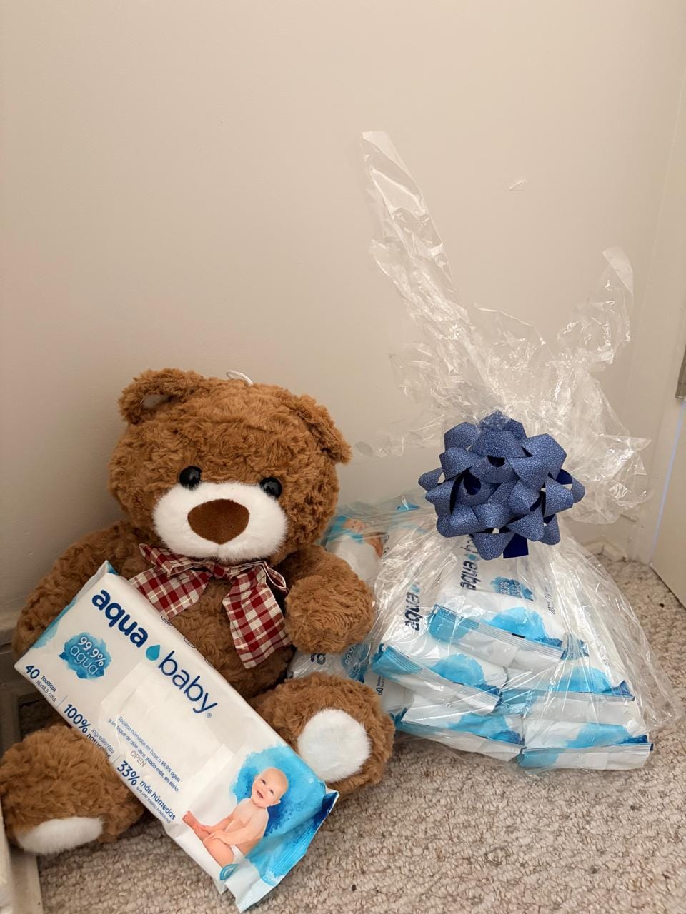 Customer photo review of Aqua Baby 12 Bolsas de 60 Toallitas Húmedas
