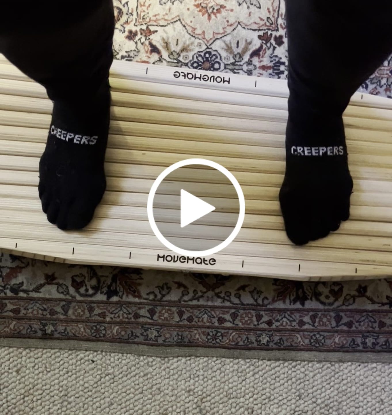 Customer video review of Movemate™ Active Standing Board