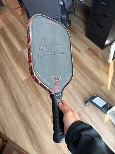 Customer photo review of The Loco 16mm Pickleball Paddle- Elongated