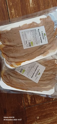 Customer photo review of GranFetta vegetale - "Cotto" affumicato alle erbe Bio