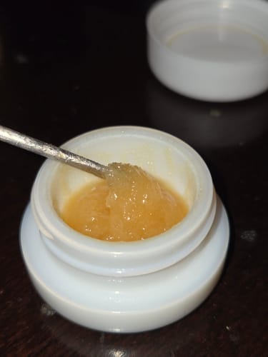 Customer photo review of Tropicana Cookies | THCA Badder