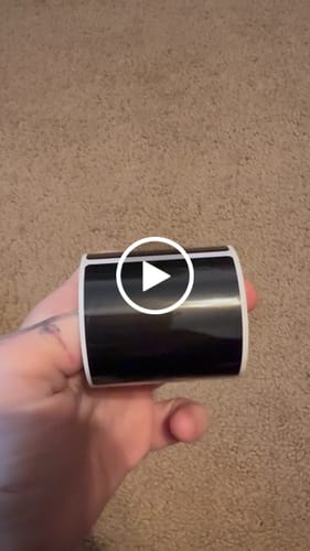 Customer video review of Thermal Transfer Label Printer Labels for M2, M3