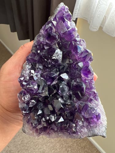 Customer photo review of AA Amethyst Cluster #2