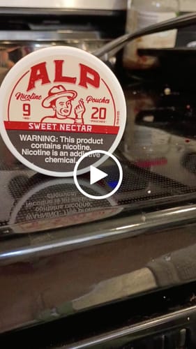 Customer video review of Sweet Nectar Nicotine Pouches