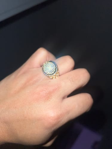 Customer photo review of Mens Ring “FREE”