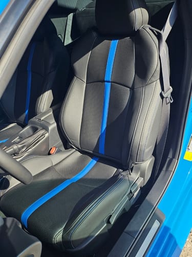 Customer photo review of Premium Custom-Fit Seat Covers